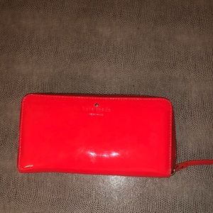 Large Kate Spade Zipper Wallet